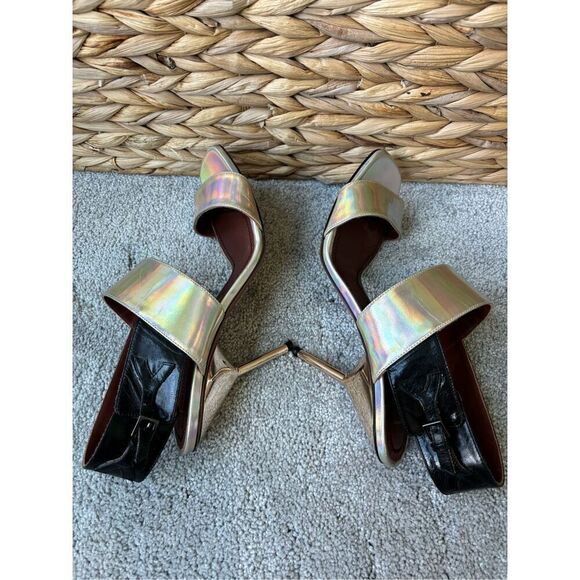 MISSONI metallic showstopper heels, $695 - Picture 4 of 6